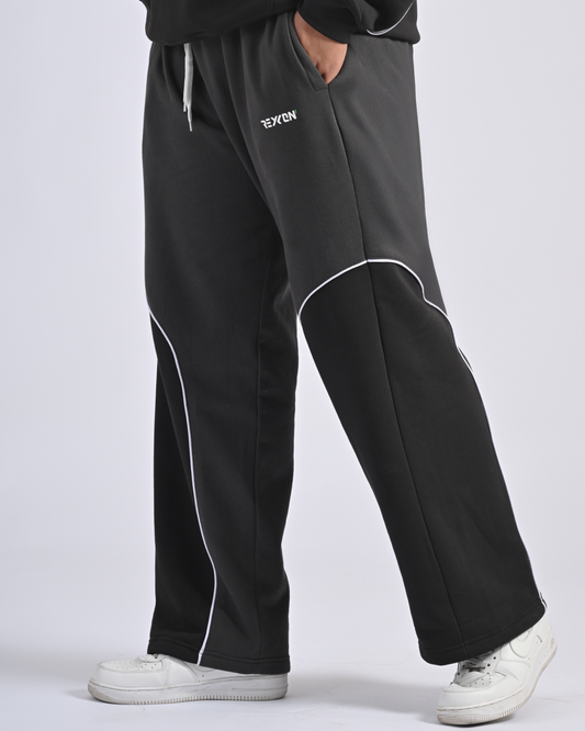 BLACK-GREY REYCON SWEATPANT