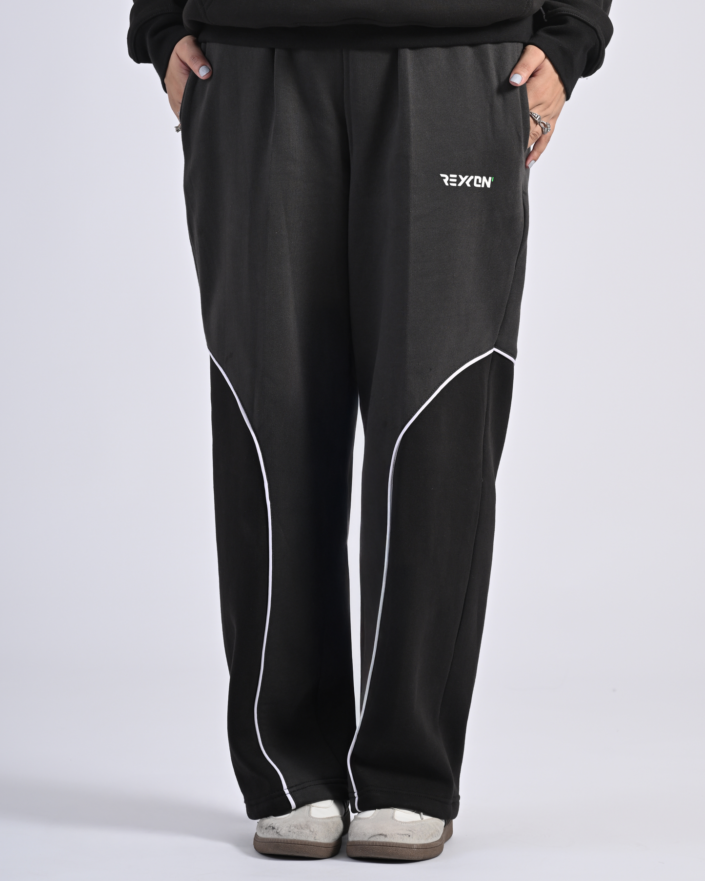BLACK-GREY REYCON SWEATPANT
