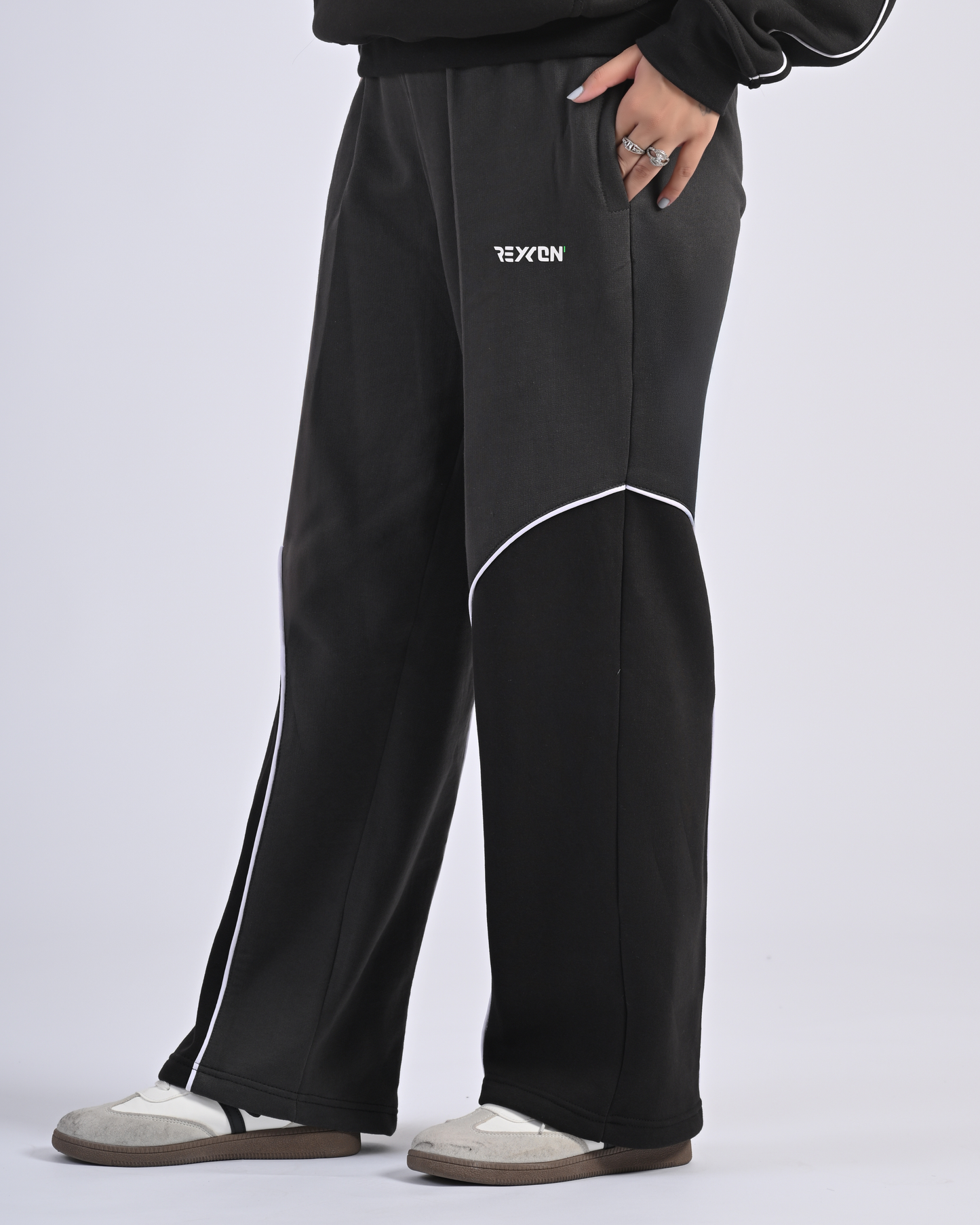 BLACK-GREY REYCON SWEATPANT